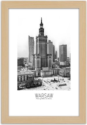 Carogroup Plakat Pałac Kultury W Warszawie 60X90 1025249025