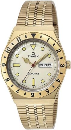 unisex Timex Q Diver TW2V18700 Gold