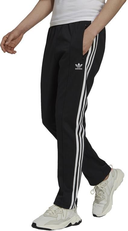 Spodnie dresowe męskie adidas ESSENTIALS FRENCH TERRY 3-STRIPES granatowe  GK8888 