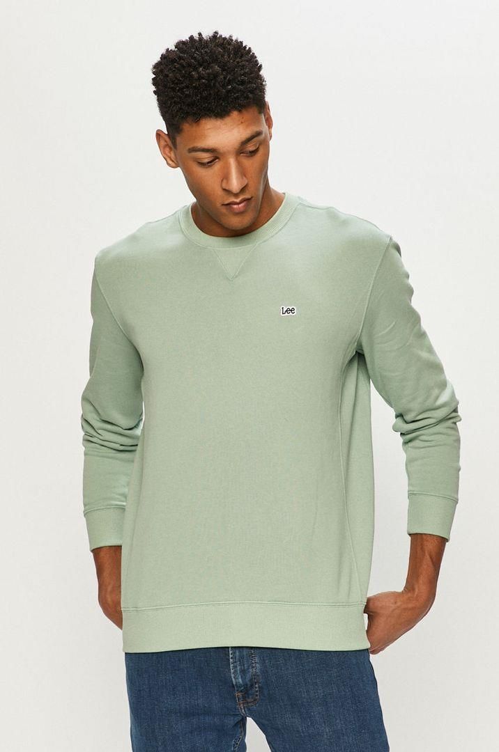 Sudadera Lee Basic Crew Logo - Hombre