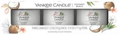 Zdjęcie Yankee Candle Świeca Mini Coconut Beach 3 Pack 55757 - Działoszyce