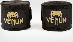 Venum Bandaże Bokserskie Kontact 4M Czarny Ochra Żółty - Pozostałe akcesoria do sportów walki