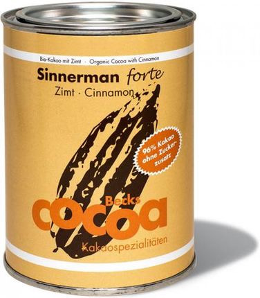 Ekologiczne Kakao Becks Cacao „Sinnerman Forte Z Cynamonem 250g