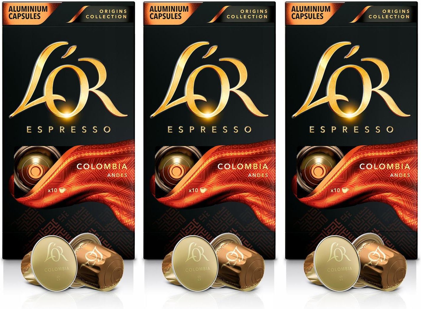 Kapsułki do ekspresów Kapsułki LOr Colombia Komp Z NespressoR* 30Szt ...
