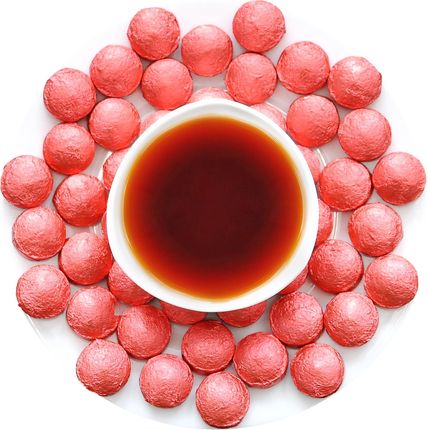 Herbata Czerwona Pu Erh Tuocha Rose 100g