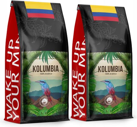 Kawa Kolumbia 2Kg Świeżo Palona 100% Arabika