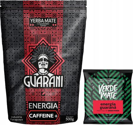 Yerba Mate Caffeine Guarana Najmocniejsza 500g