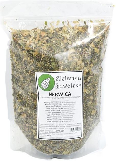 Herbata Zielarnia Suwalska Mieszanka Ziołowa Nerwica 500g Ceny I Opinie Ceneopl 8434