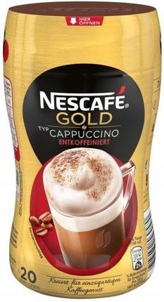 Kawa Bezkofeinowa Cappuccino Nescafe Gold 250g
