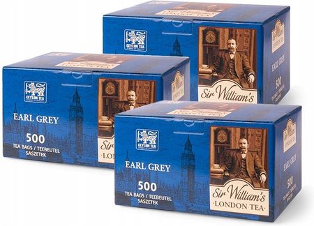 Herbata 3x Sir WilliamS London Earl Grey 500 Sasz