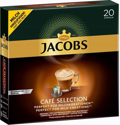 Jacobs Kapsułki Do NespressoR* Cafe Selection 20
