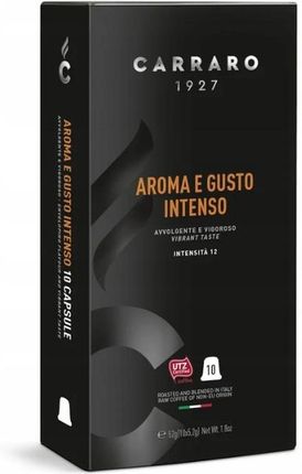 Carraro Aroma Egusto Intenso Kawa System Nespresso