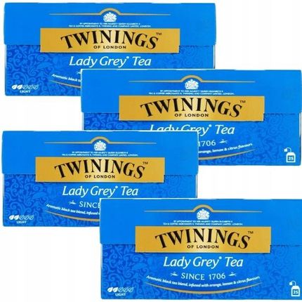 Twinings Lady Grey 100Szt Herbata 200g