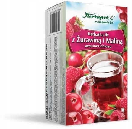 Herbapol Herbata Fix Z Żurawiną I Maliną 20Szt