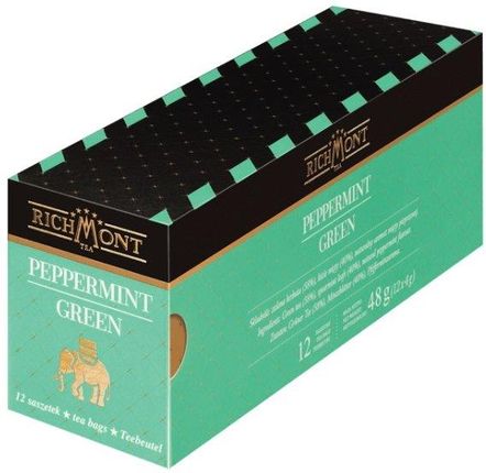 Richmont Tea Peppermint Green 12 Torebek