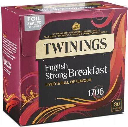 Twinings English Strong Breakfast Herbata Uk