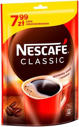 Nescafe Classic Kawa Rozpuszczalna 75 G
