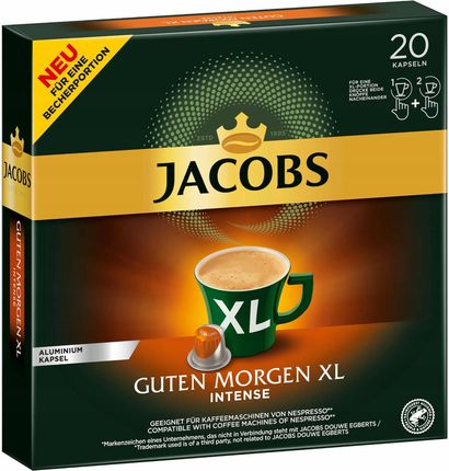 Kapsułki Do Nespresso* Jacobs Guten Morgen xl 20Sz