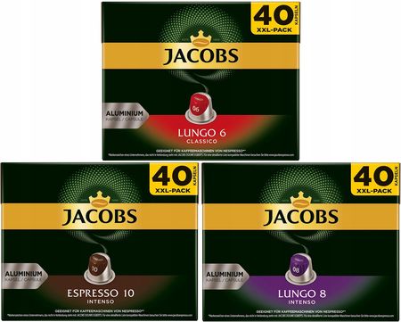 Kawa Nespresso Jacobs Lungo Espresso Zestaw 120Szt