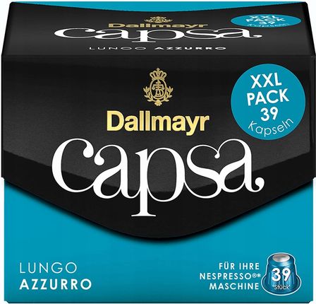 Kapsułki Dallmayr Nespresso Lungo Azzurro 39 xxl