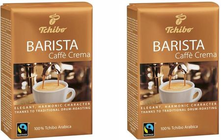 Tchibo Barista Caffe Crema Kawa ziarnista 2x500g