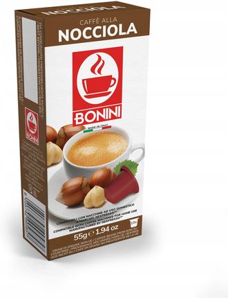 Bonini Nocciola 10 Kapsułek Do Nespresso