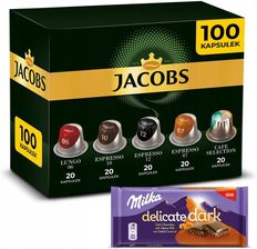 Kapsułki Jacobs Zestaw KompZ NespressoR*100Szt