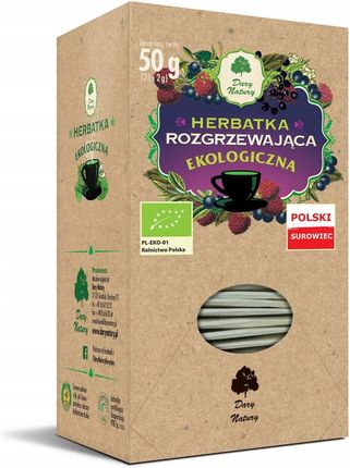 Herbata Rozgrzewająca Bio Dary Natury 25x2g