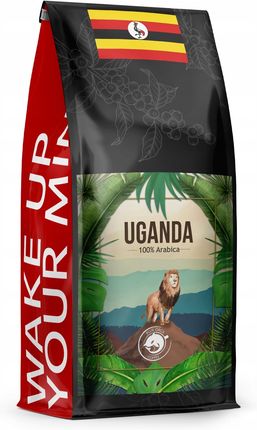 Kawa Uganda 1kg Świeżo Palona 100% Arabika