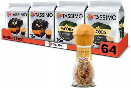 Kapsułki Tassimo Jacobs Espresso 64Szt  Posypka