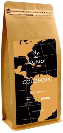 Kawa Ziarnista Nuno Colombia 100% Arabica 1000g