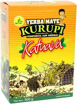 Yerba Mate Kurupi Katuava Energizante 500g