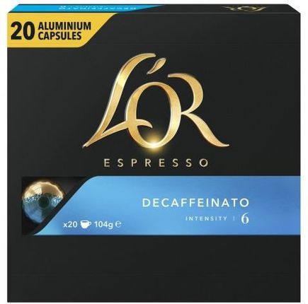 Kapsułki Nespresso Lor Espress Decaffeinato 20 Kap
