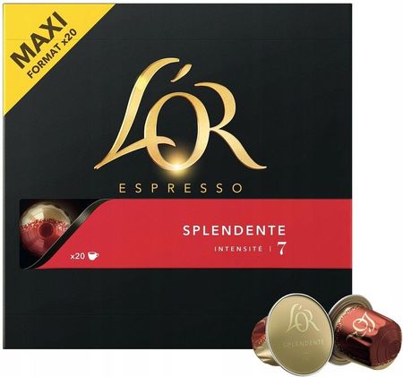 Kapsuł Nespresso Lor Espresso Splendente 20 Szt