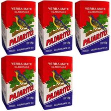 Zdjęcie Zestaw 5 x Yerba Mate Pajarito Elaborada Con Palo Tradicional 1kg - Wrocław