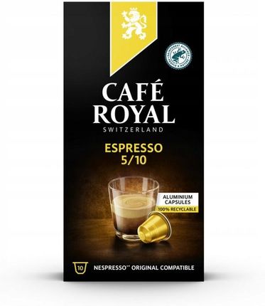 Kapsułki Kawowe Cafe Royal Espresso 10Szt