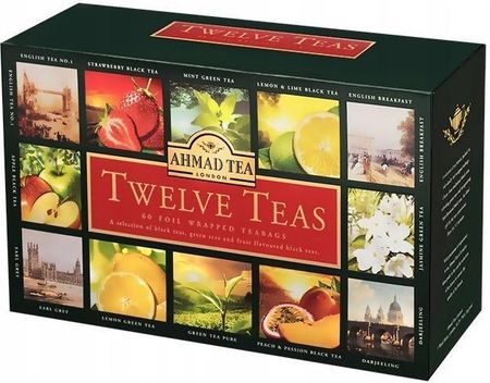 Ahmad Twelve 12 Smaków Wyjątkowy Zestaw Herbat