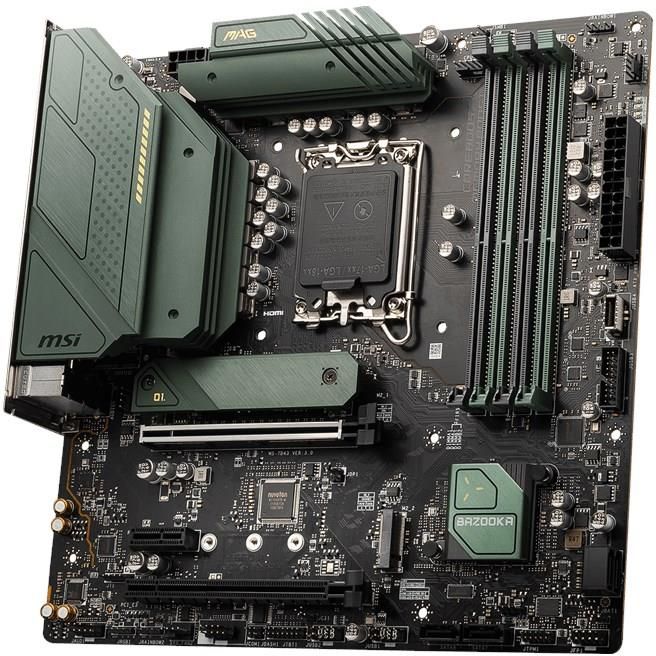 MSI MAG B660M BAZOOKA DDR4 - zdjęcie 2 MSI MAG B660M BAZOOKA DDR4