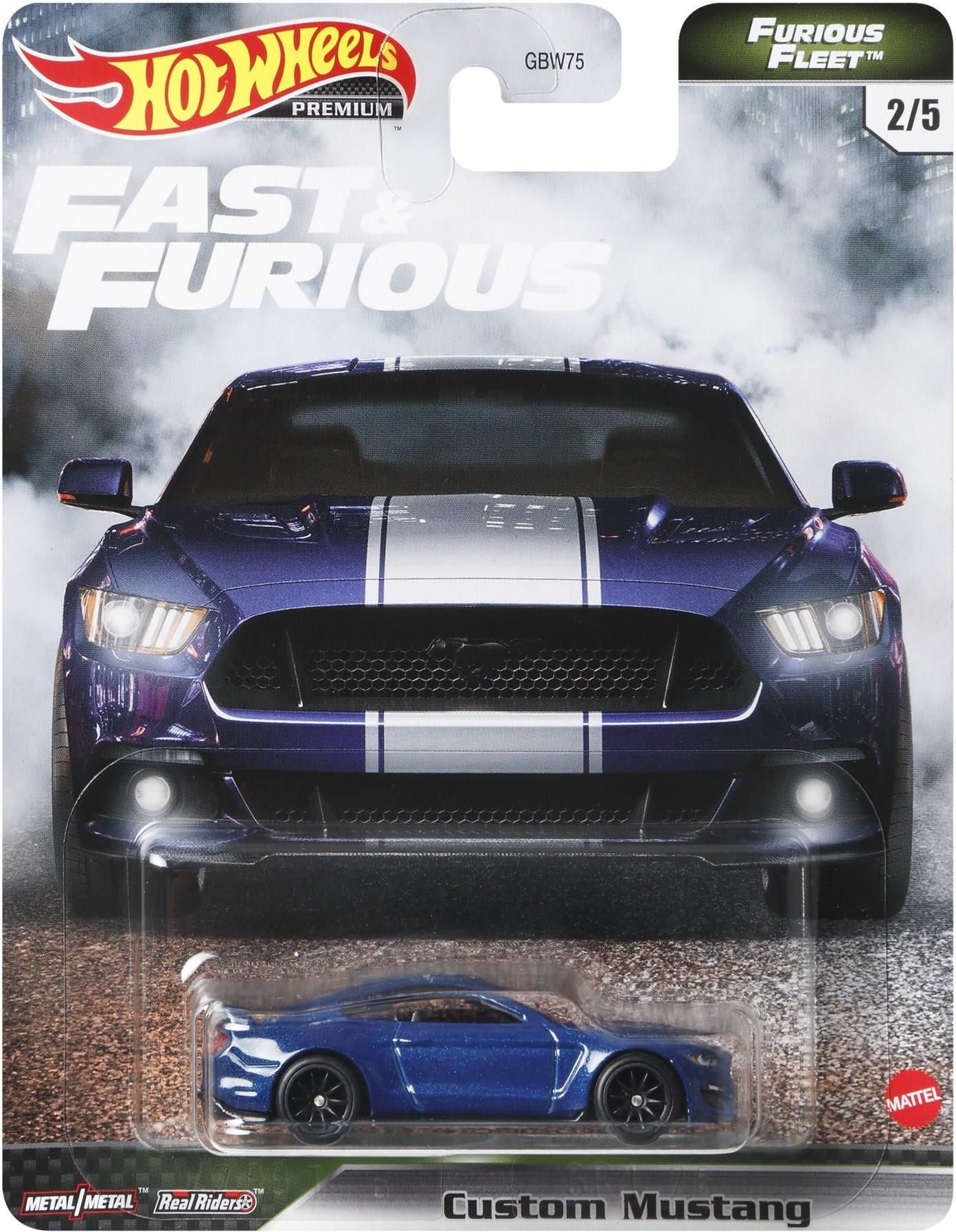 Hot Wheels – Fast & Furious – Custom Mustang GBW75 Grk56 - Ceny i