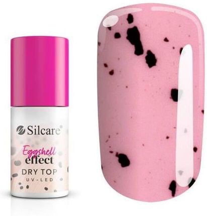Silcare Effect Dry Top UV-Led żel hybrydowy nawierzchniowy Eggshell