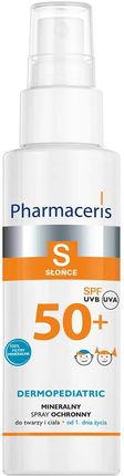 Pharmaceris S MINERALNY SPRAY OCHRONNY SPF 50+ do twarzy i ciała 100 ml