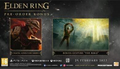 Elden Ring PreOrder Bonus (PS4 Key)