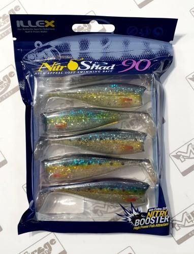 Gummifische Illex Nitro Slim Shad 90 Kopf 20g - Leurre de la pêche Gummifische Illex Nitro Slim Shad 90 Kopf 20g - Leurre de la pêche