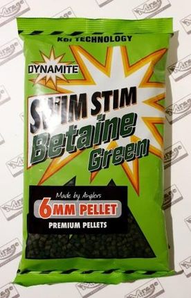 Dynamite Pellet Swim Stim 6Mm Betaine Green 900G