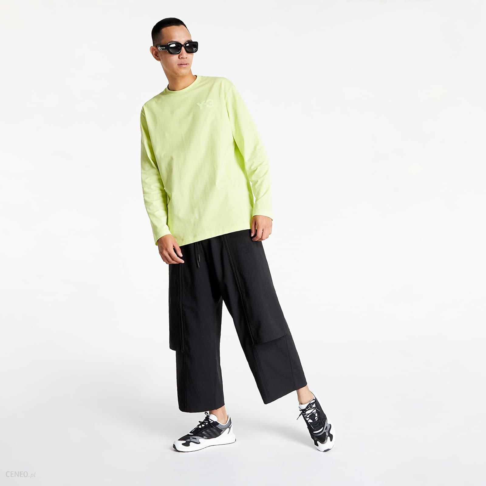 Y-3 M Classic Chest Logo Ls Tee Semi Frozen Yellow - Ceny i opinie