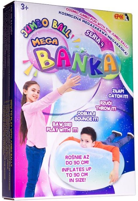 MEGA BAŃKA BAŃKOPIŁKA 90cm JUMBO BALL SERIA 4 EP04049 EPEE KOLOR: KOSMICZNY GRANAT