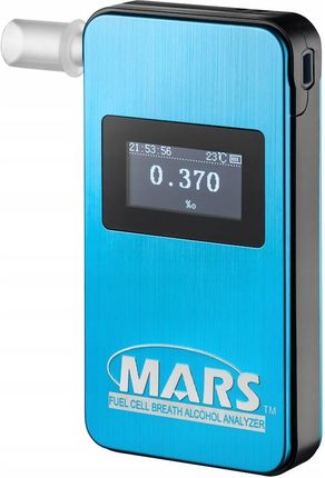 Alkomat elektrochemiczny Alcovisor Mars Bt Blue - zdjęcie 4