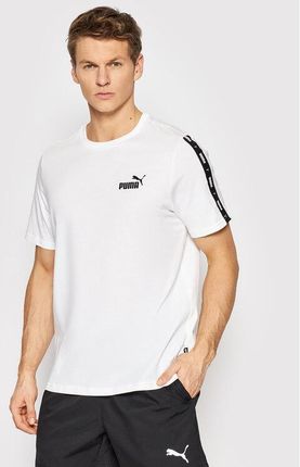 Puma T-Shirt 847382 Biały Regular Fit