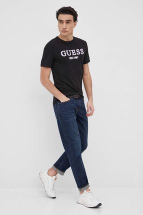 Guess T Shirt M0BI58 J1300 Czerwony Slim Fit - Ceny i opinie - Ceneo.pl