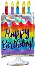 Zdjęcie Balon Foliowy Supershape Iridescent Cake Junior 76 X 38 Cm - Stęszew